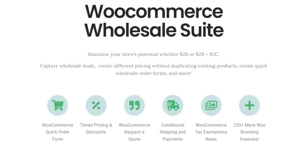 Woocommerce Wholesale Suite